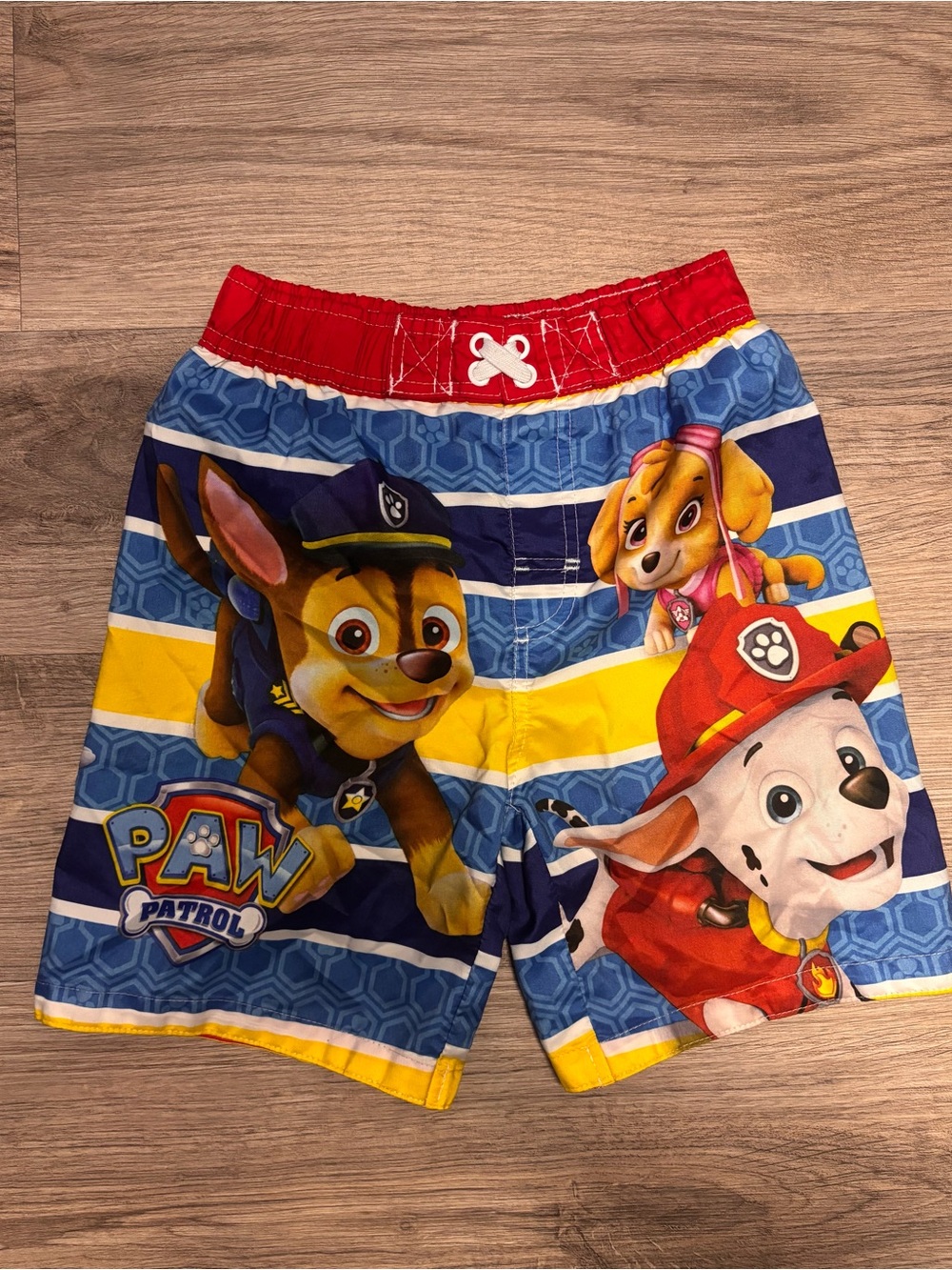 Nickelodeon Paw Patrol Red, Blue & Yellow Swim Shorts